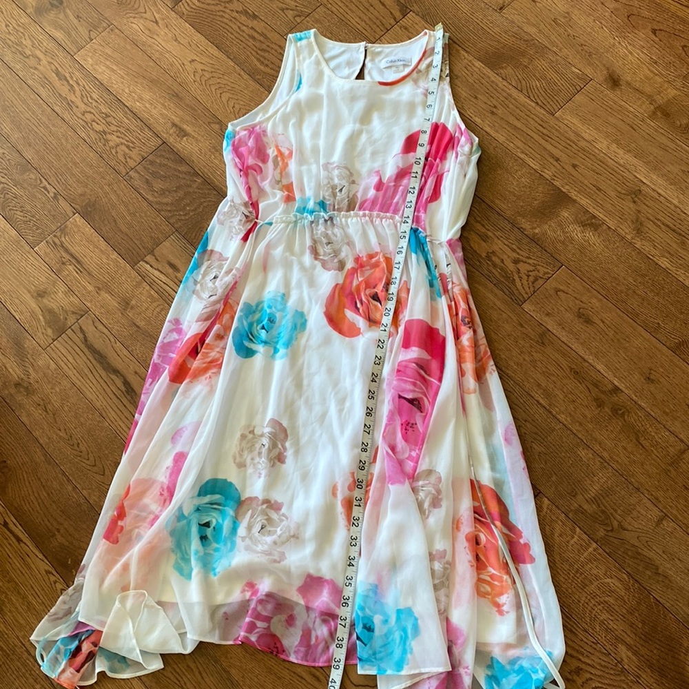 Calvin Klein new without tag light summer classy midi dress12